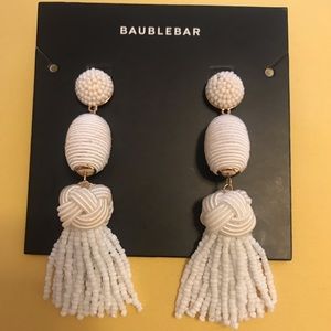 Baublebar white drop earrings - NEW!